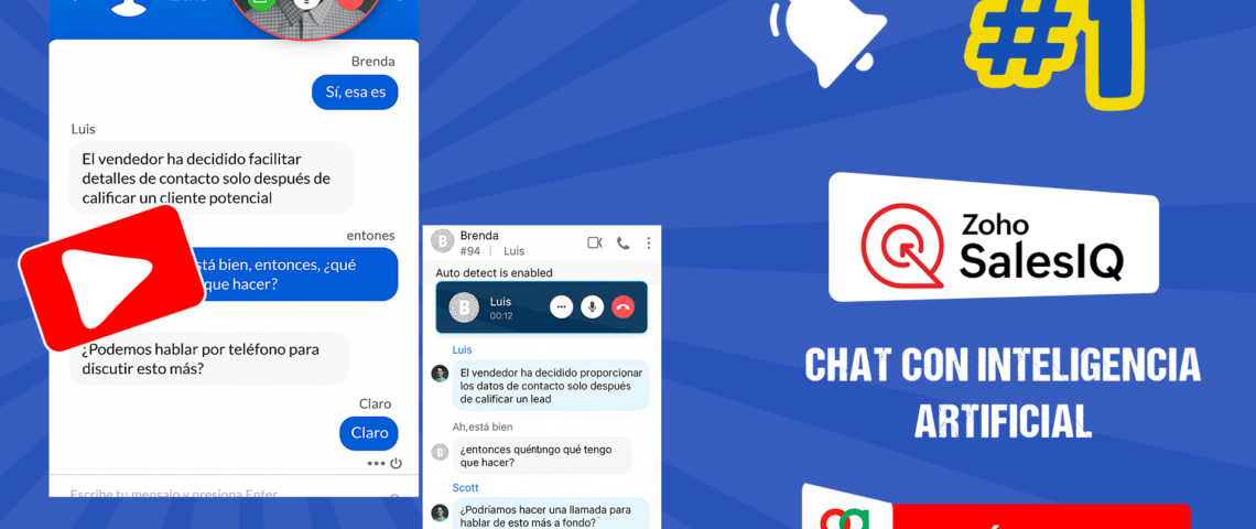 Zoho SalesIQ: interacción en tiempo real para impulsar fidelización y ventas